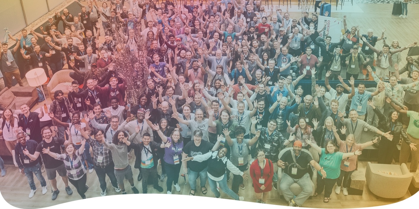 A collage of Chicago centric stickers and photos.